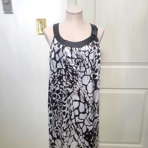 BCBG MaxAzria Dress New With Tags! Size XL, Black, White and Toffee Colored